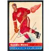 Image 1 : Red Wings Gordie Howe #9, (1954-55) Card #8, printed by Topps graded KSA: FP-1.