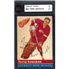 Image 2 : Red Wings Terry Sawchuk #1, (1954-55) Card # 33 printed by Topps KSA: FP-1.