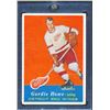 Image 2 : Topps Card of Gordie Howe # 9 Topps edition (1957-58).