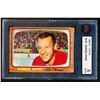 Image 2 : Red Wings Gordie Howe #9, (1966-67) Card #109, printed by Topps graded KSA: ENM-6.