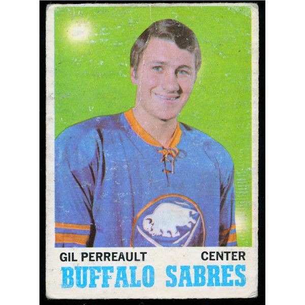 O-Pee-Chee Card from Gilbert Perreault #11 rookie (1970-71) card #131.