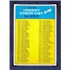 Image 1 : O-Pee-Chee Checklist #2, (1969-70) #31 KSA: EX-5 (Umarked).