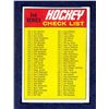 Image 1 : O-Pee-Chee Checklist #2, (1970-71) #31 KSA: EX-5 (Unmarked).