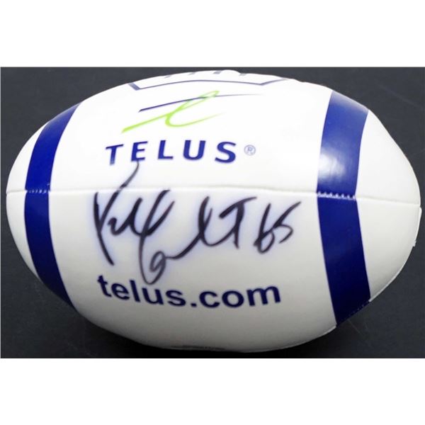 Small souvenir balloon autographed by uzooma Okeke and ,Paul Lambert.