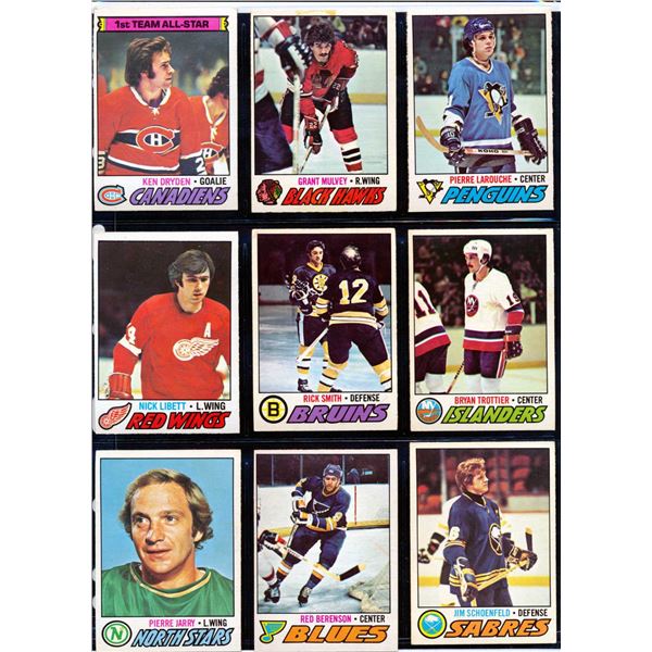 O-Pee-Chee Hockey cards complete set (1977-78).