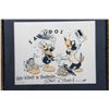 Image 2 : Walt Disney Print, Secretarial Signed