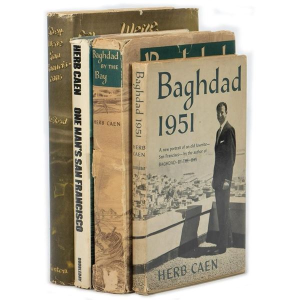 Group of 3 Herb Caen (one Signed), with another