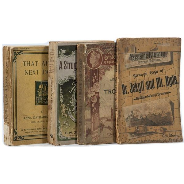 Group of 4 Paperback Editions, 19th Century