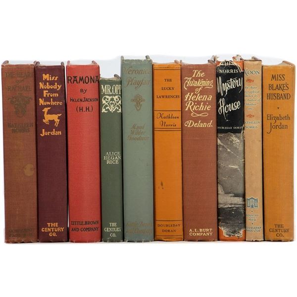 American Women Authors, Early 20th C., 10 Titles