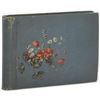 Image 2 : 1900s Floral French Postcard Album with Cards