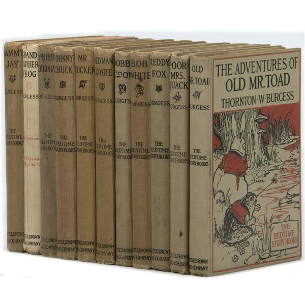 Group of 11 Thornton Burgess Animal Books