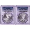 Image 1 : Lot of 2021 Type 1 & 2 $1 American Silver Eagle Coins PCGS MS69
