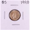 1998 $5 American Gold Eagle Coin
