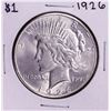 1926 $1 Peace Silver Dollar Coin