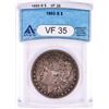 1892-S $1 Morgan Silver Dollar Coin ANACS VF35