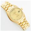 Image 2 : Rolex Men's 18K Yellow Gold Quickset President Wristwatch With Rolex Box