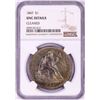 Image 1 : 1847 $1 Seated Liberty Silver Dollar Coin NGC Unc Details