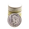 Image 1 : Roll of (20) Brilliant Uncirculated 1964 Kennedy Half Dollar Coins