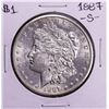Image 1 : 1887-S $1 Morgan Silver Dollar Coin