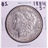 Image 1 : 1884-S $1 Morgan Silver Dollar Coin
