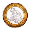 Image 1 : .999 Silver Sam's Town Las Vegas, Nevada $10 Limited Edition Casino Gaming Token