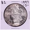 Image 1 : 1897-S $1 Morgan Silver Dollar Coin