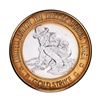 Image 1 : .999 Fine Silver Gold Strike Jean, Nevada $10 Casino Limited Edition Gaming Token