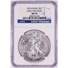 Image 1 : 2014 $1 American Silver Eagle Coin NGC MS70 Early Releases