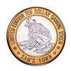 .999 Silver Sam's Town Las Vegas $10 Limited Edition Casino Gaming Token