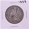 Image 1 : 1859 Seated Liberty Half Dollar Coin