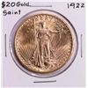1922 $20 St. Gaudens Double Eagle Gold Coin