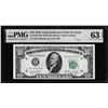 Image 1 : 1950 $10 Federal Reserve Note St. Louis Fr.2010-HW Wide PMG Choice Uncirculated 63EPQ