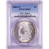 Image 1 : 1884-CC $1 Morgan Silver Dollar Coin GSA Hoard PCGS MS63