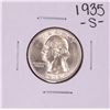 1935-S Washington Quarter Coin