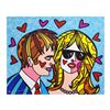 Image 1 : Romero Britto "Hotties" Limited Edition Giclee On Canvas