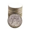 Image 2 : Roll of (20) Brilliant Uncirculated 1956 Franklin Half Dollar Coins