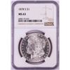 Image 1 : 1878-S $1 Morgan Silver Dollar Coin NGC MS63