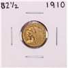 1910 $2 1/2 Indian Head Quarter Eagle Gold Coin