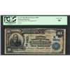 Image 1 : Serial # 1 1902 DB $10 Washington, PA CH# 9901 National Currency Note PCGS Very Good 10