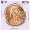 Image 1 : 1894 $20 Liberty Head Double Eagle Gold Coin