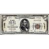 Image 1 : Low Serial Number 1929 $5 Mutual NB of Chicago, IL CH# 11092 National Currency Note