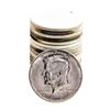 Image 1 : Roll of (20) Brilliant Uncirculated 1964 Kennedy Half Dollar Coins