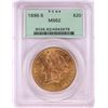 1898-S $20 Liberty Head Double Eagle Gold Coin PCGS MS62 Old Green Holder