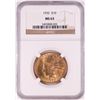 Image 1 : 1932 $10 Indian Head Eagle Gold Coin NGC MS63