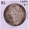 Image 1 : 1897-S $1 Morgan Silver Dollar Coin