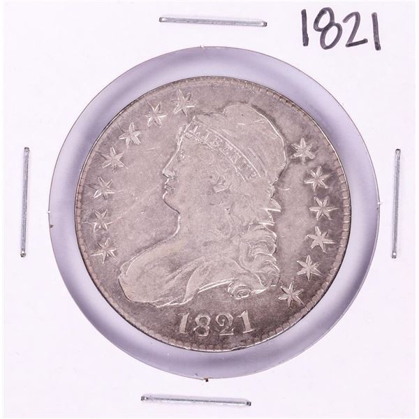 1821 Capped Bust Half Dollar Coin