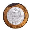 Image 1 : .999 Fine Silver Gold Strike Jean, Nevada $10 Casino Limited Edition Gaming Token