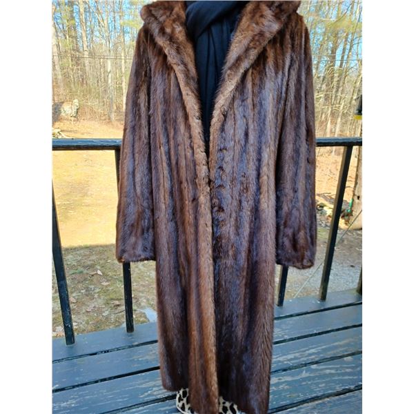 A Garfinckel’s full length Mink Coat.