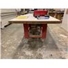 Image 2 : MOBILE WOOD WORK STATION 82"W X 42"D X 34"H