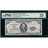 1929 $100 Dallas FRBN PMG 25
